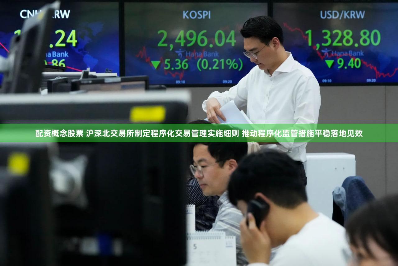 配资概念股票 沪深北交易所制定程序化交易管理实施细则 推动程序化监管措施平稳落地见效