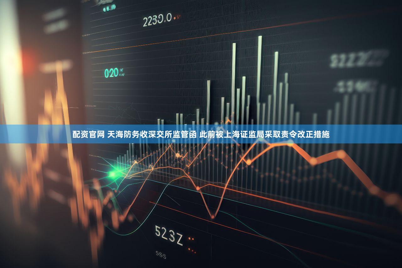 配资官网 天海防务收深交所监管函 此前被上海证监局采取责令改正措施