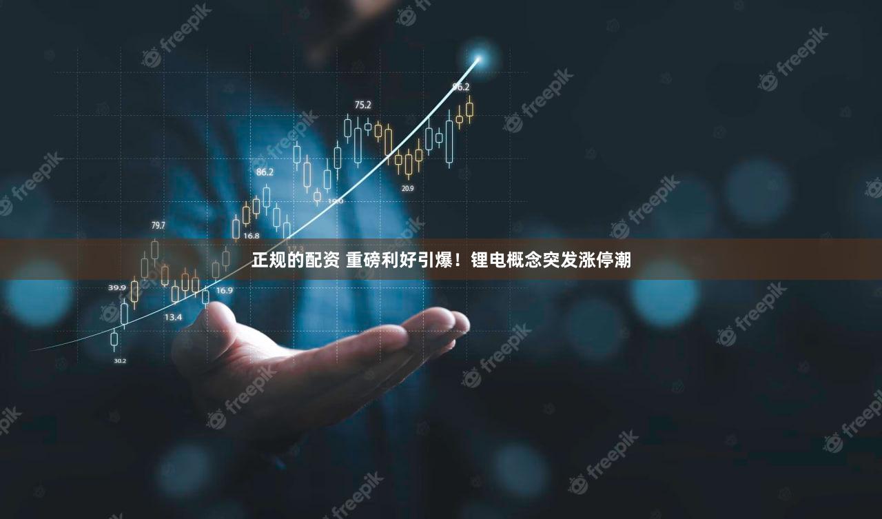 正规的配资 重磅利好引爆！锂电概念突发涨停潮
