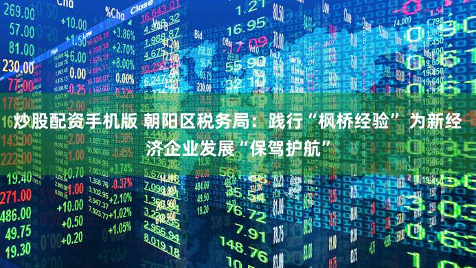 炒股配资手机版 朝阳区税务局：践行“枫桥经验” 为新经济企业发展“保驾护航”