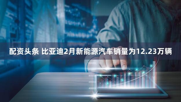 配资头条 比亚迪2月新能源汽车销量为12.23万辆